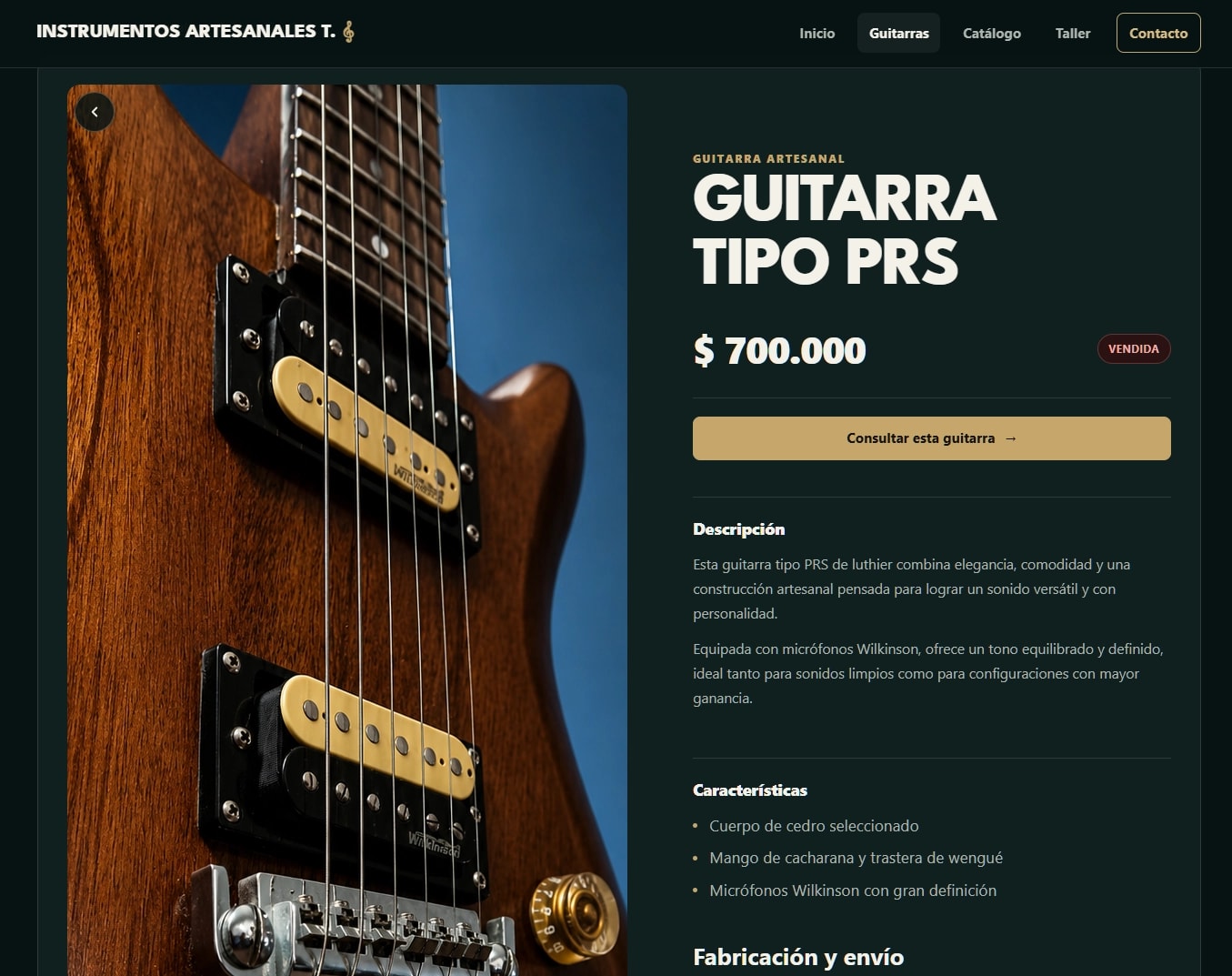 Instrumentos-T - ficha de producto